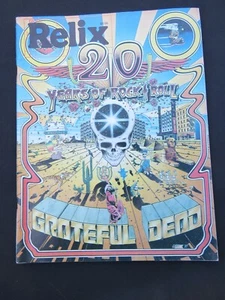 Relix Magazine June - August 1985 20 years of the Grateful Dead - Picture 1 of 3