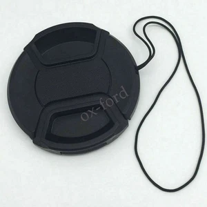 1 Pc 58mm Plastic Snap-On Front Lens Cap Cover for Canon Nikon SLR DSLR Camera - Picture 1 of 6