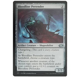 x1 Bloodline Pretender J22 MTG M/NM non comune artefatto incolore creatura TCG CCG - Foto 1 di 3