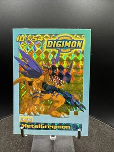 Digimon Card Exclusive Promo Metalgreymon ID #54 Holo 1999 Bandai NM Vintage - Picture 1 of 16