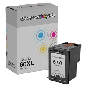 Czarny wkład atramentowy DI CC641WN do HP 60XL do użytku w Deskjet D2663 D2680 F2423 - Zdjęcie 1 z 7