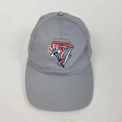 Tampa Yankees Hat Cap Strap Back Mens One Size Gray MILB Baseball Embroidered - Image 1 of 4