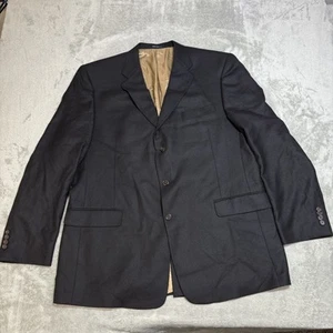 Loro Paina Blazer Hart Schaffner Marx Mens 48 Long Cashmere USA Gold Trumpeter - Picture 1 of 13