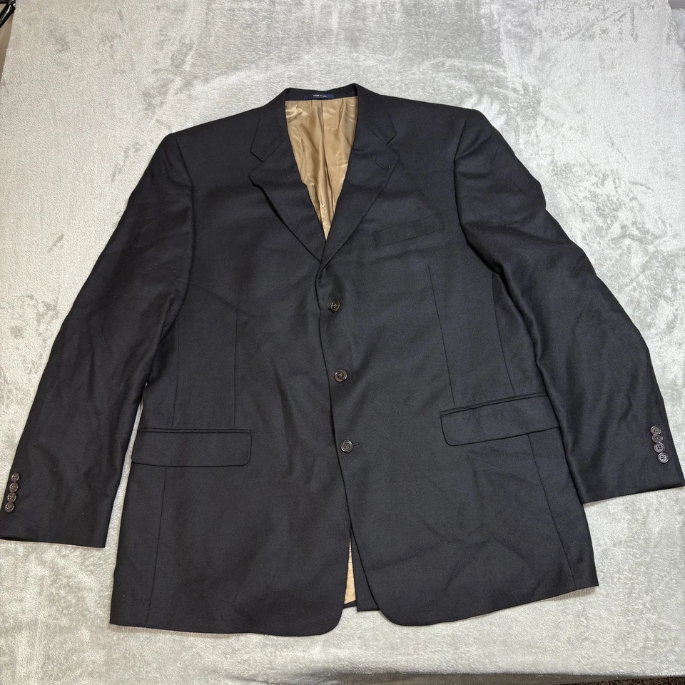 Blazer Loro Paina Hart Schaffner Marx Para Hombres 48 Largo Cachemira EE. UU. Trompetista Dorado Foto 1 de 4