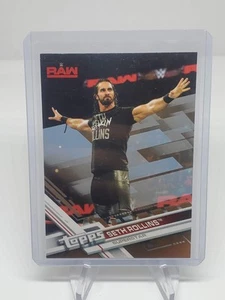 Seth Rollins WWE Wrestling Trading Card Topps Wrestle Smackdown RAW #135 - Picture 1 of 2