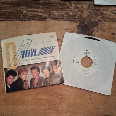 Set of Two Vinyl 45s by Duran Duran 1981 & 1983 Foto 1 de 4
