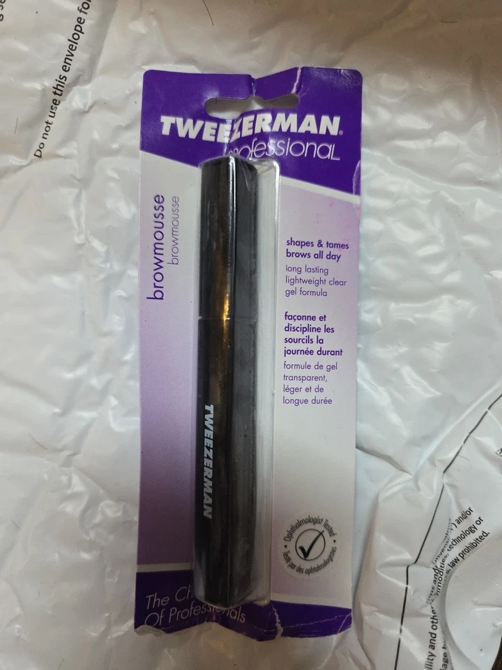 Tweezer  Browmousse, Clear #1010-P Crushed Box - Image 1 of 2