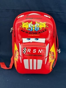DISNEY LIGHTNING MCQUEEN BORSA A LIBRO RIGIDA PER BAMBINO O PRE KENEW - Foto 1 di 1