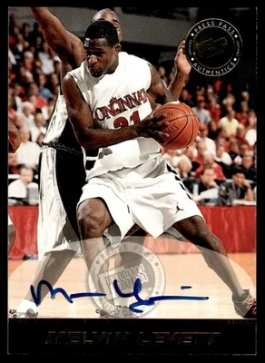 1999-00 Press Pass autógrafos Melvin Levett autografado Cincinnati Bearcats #NNO - Imagem 1 de 2