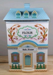 Vintage The Lenox Village Canister Bake Shoppe Flour Canister 1990 - Picture 1 of 12