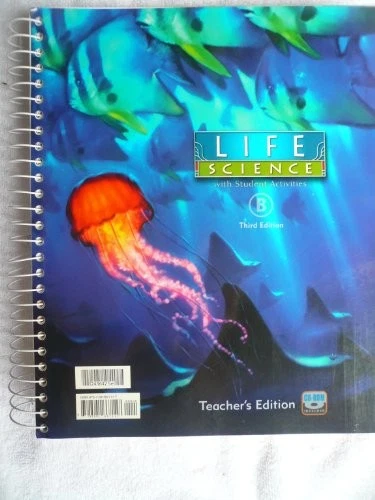 LIFE SCIENCE WITH STUDENT ACTIVITIES B TEACHER'S EDITION By Brad R. Batdorf VG - Image 1 of 1