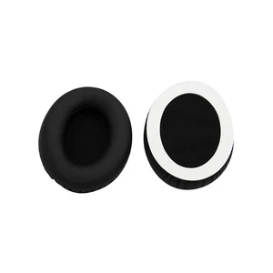 2Pcs Black Replacement Cushion Ear Pads For Audio Technical ATH-ANC7 ATH-ANC9 - Imagen 1 de 9