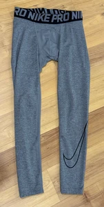 Nike Dri-Fit Pro Cool HBR Compression Leggings Youth Boys Sz M MED Gray, 2829 - Picture 1 of 8