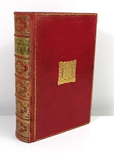 Frederic Kitton DICKENS COUNTRY Red Leather Gold Decoration Marbling Earls Colne - Bild 1 von 10