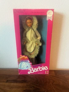 1990 Neu im Karton Mattel Eskimo Barbie Puppe Special Edition Dolls of the World - Bild 1 von 5