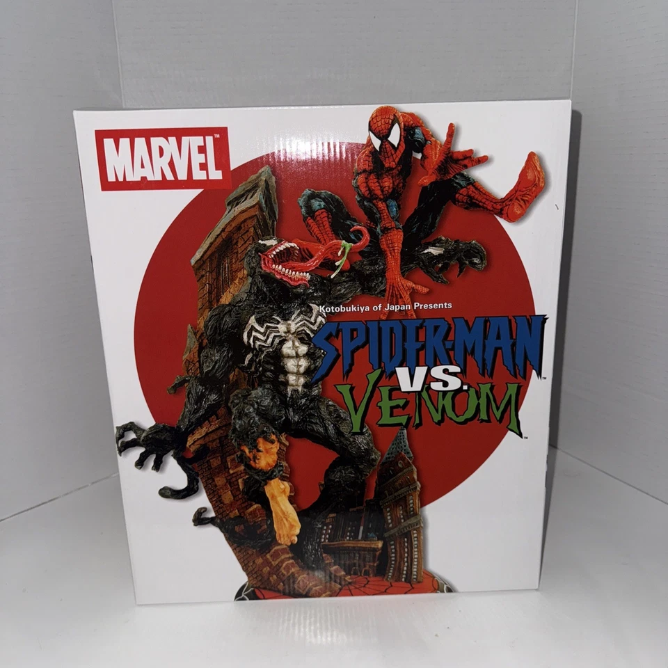 Статуэтка Kotobukiya Marvel Spider-man Vs. Venom выбор бриллиантов - Изображение 1 из 4