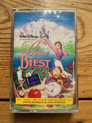 Musikkassette-Die schöne und das Biest- Film Soundtrack- Tape MC - Bild 1 von 3