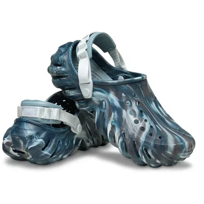 Zuecos Crocs Echo mármol para hombre talla 8 para mujer talla 10 Foto 1 de 4