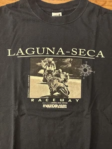 Laguna Seca Mazda Raceway Black G Shirt Monterey California Size Large - Picture 1 of 12