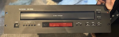 Tascam CD-355 Vintage 5 Disc Compact Disk Changer Professional Rack Mount - Image 1 of 4