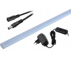 LED Unterbauleuchte Kaltweiß 50 cm Schrankleuchte Schrankbeleuchtung Lichtleiste - Bild 1 von 9