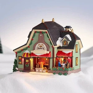 St Nicholas Square Village ~ Bakery  ~ NEW Illuminated - Picture 1 of 7