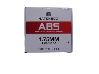 HATCHBOX ABS 1.75 毫米 3D 打印机长丝棕色物品密封 — 第 1/3 张图片
