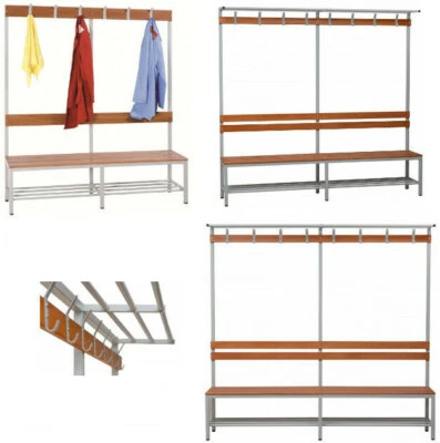 Garderobensitzbank Garderobenbank Umkleidebank Umkleidesitzbank Sitzbank Bank - Bild 1 von 4