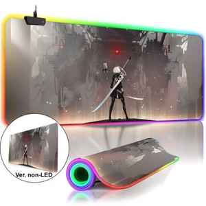 Luminous Automata-YoRHa B2 Extended Anime Waifu Mouse pad Large Gaming Desk mat - Picture 1 of 13