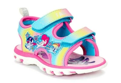 My Little Pony Shoes Toddler Size 7 Rainbow Dash Pinkie Pie MLP - Image 1 of 2