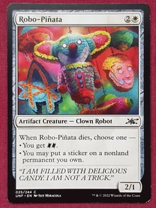 Magic The Gathering UNFINITY ROBO-PINATA tarjeta artefacto Magic The Gathering Magic The Gathering - Imagen 1 de 2