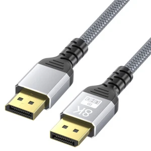 Displayport Cable DP 1.4 8K@60Hz Video Audio Display Port For Laptop Xiaomi TV - Zdjęcie 1 z 18