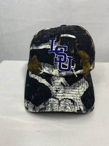 LÂU Zephyr Y2K White And Purple Camo Hat - Picture 1 of 9