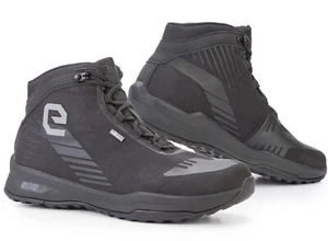 SCARPE SHOES MOTO ELEVEIT TOWN WP IMPERMEABILI NERO BLACK TG 42 - Foto 1 di 4