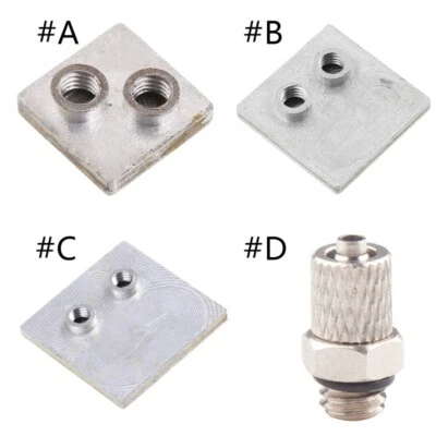 Water Cooling Block Aluminum for Cellphone Water Heat Sink System Silver - Image 1 of 4