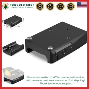 Versatile Weaver Picatinny Mount for 407C, 507C, 508T Models and RMR Red Dots - Picture 1 of 7