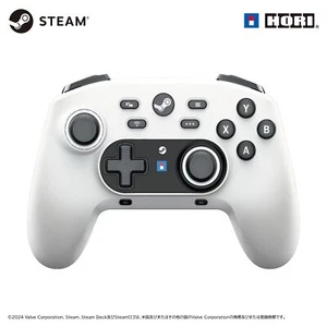 Wireless Hori Pad Controller for Steam Shiny White HPC-055 With Box New - Picture 1 of 24