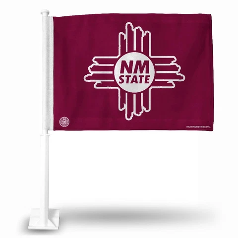 New Mexico State Aggies 11X14 Window Mount 2-Sided Car Flag Cover
