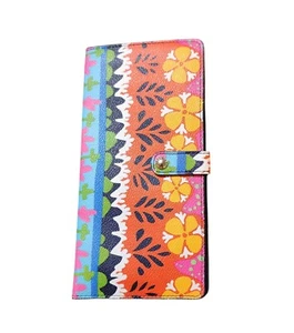 Vera Bradley Slim Travel Organizer Colorful Floral - Picture 1 of 11