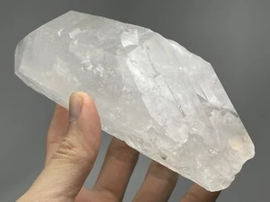 ULTRA RARE DT Trigonic Natural Lemurian RECORD KEEPER Quartz 1LBS 6.4oz! L4 - Picture 1 of 12