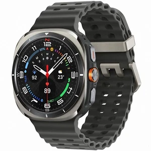 Samsung Galaxy Watch Ultra 47mm tytanowy srebrny czarny model LTE UE Android - - Zdjęcie 1 z 5