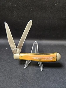 Vintage Schrade Walden Trapper Pocket Knife 293Y - Picture 1 of 4