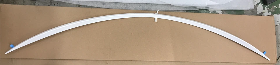 New Genuine MERCEDES BENZ C43 AMG WHITE REAR SALOON BOOTSPOILER A2057900100 9149 - Image 1 of 4