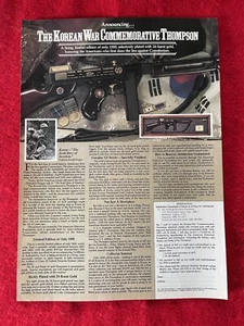 Vintage 1984 Print Ad Korean War Commemorative Thompson Advertisement - Picture 1 of 2