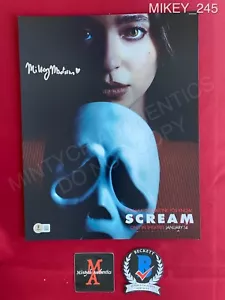 Mikey Madison handsigniert signiert 11x14 Foto Schrei Bernstein Ghostface Beckett COA - Bild 1 von 1
