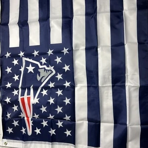 Patriots Flagge 3 x 5 Football American Flag Banner Neu im Paket - Bild 1 von 4