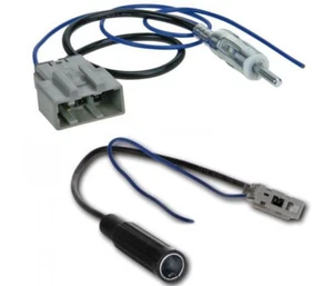 Antennenadapter Set Antennen Adapter DIN GT13 für Nissan Navara Juke Pathfinder - Picture 1 of 1