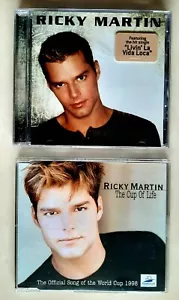 Ricky Martin CD's x2. 1x Album + 1x Single. 1998 + 1999. Excellent Condition. - Picture 1 of 7