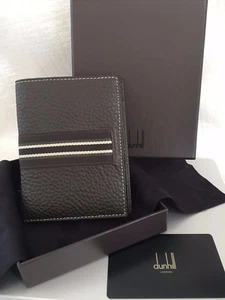 DUNHILL portafoglio con zip uomo in pelle martellata - Imagen 1 de 7