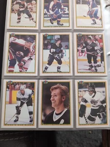1990 Bowman Hockey Premier Edition Complete Collection #1-264 Already In Binder - Picture 1 of 19